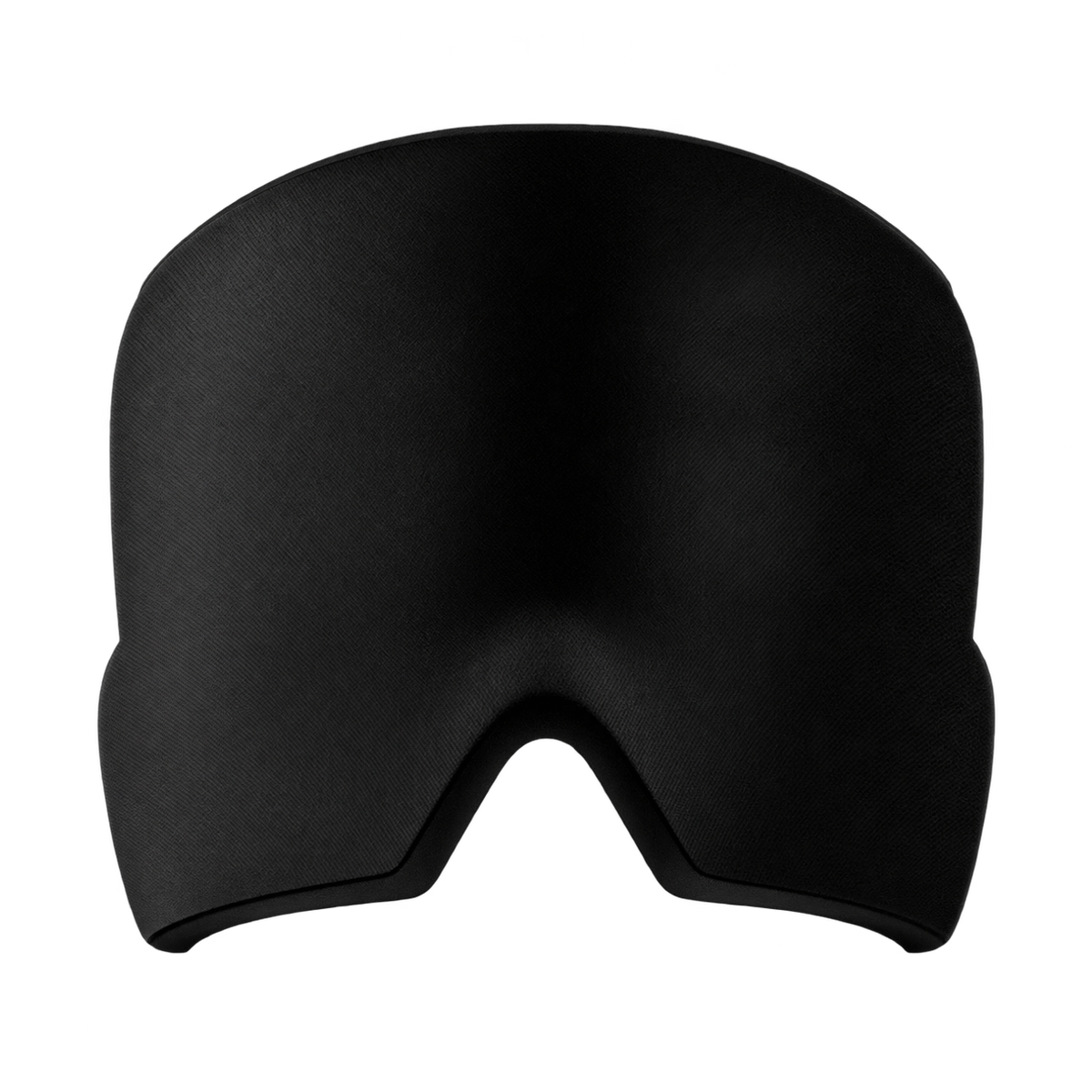 Black MigraCove cooling cap, isolated on a transparent background