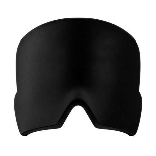 Black MigraCove cooling cap, isolated on a transparent background
